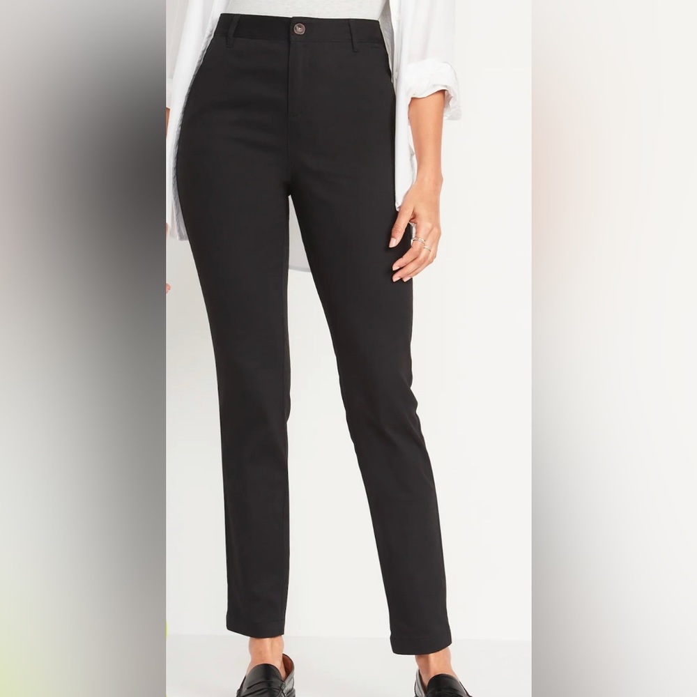 Black skinny Work Pant